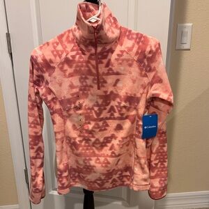 Columbia Coral Patterned Fleece Pullover